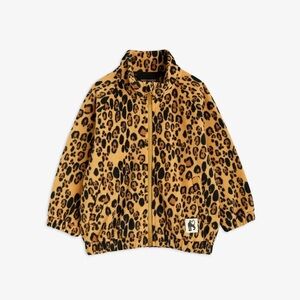 Mini Rodini Leopard Fleece Jacket